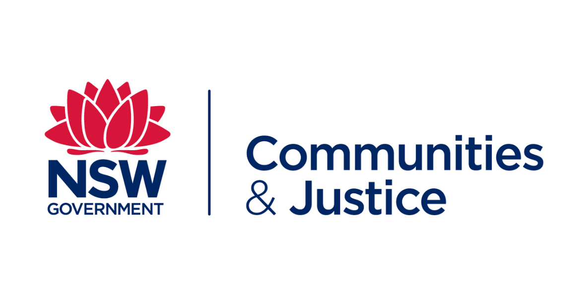 NSW Communities & Justice Logo