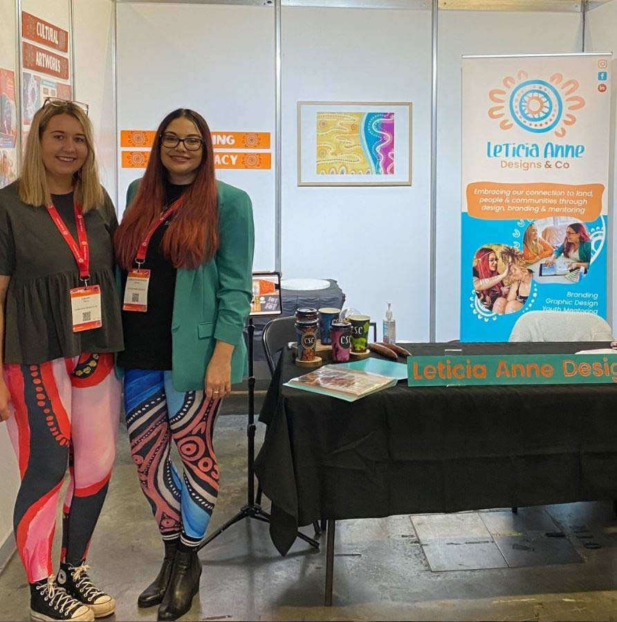 Lauren and Leticia at Supply Nation Connect 2022